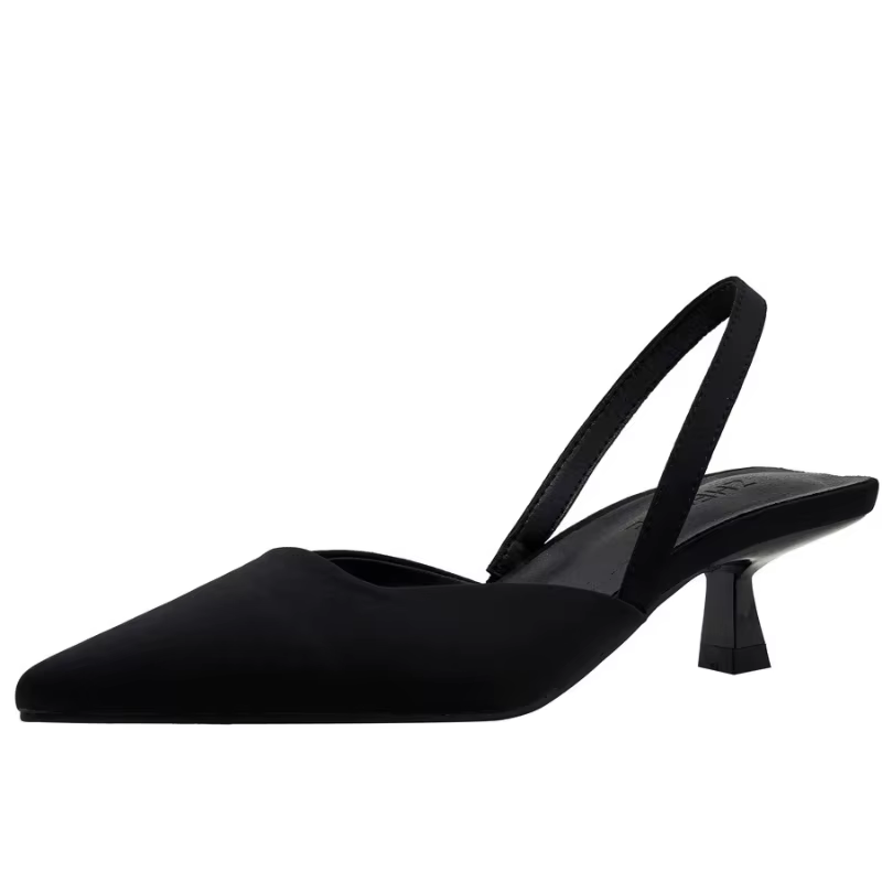 Nouvelles Chaussures Femme Été 2026 - Élégantes Sandales à Talon Aiguille et Bout Pointu avec Bride Unique