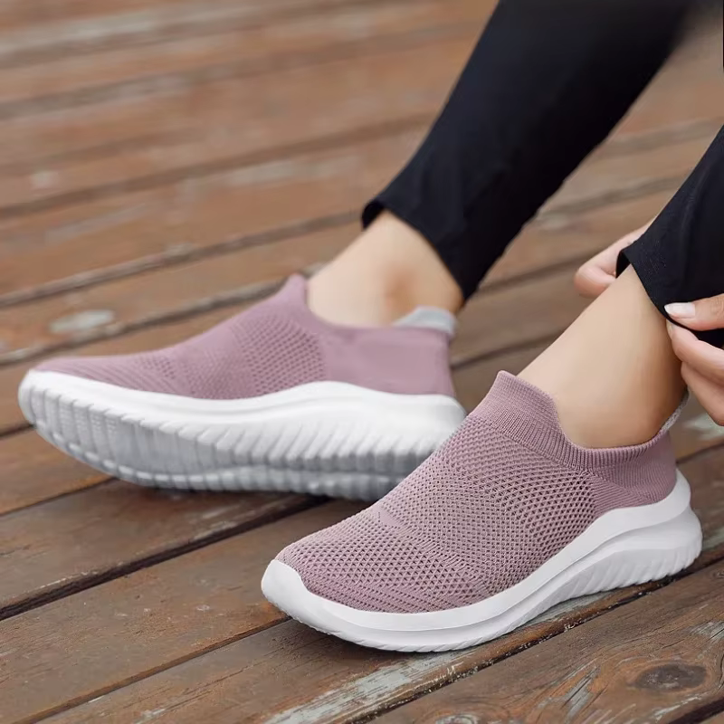 Hommes baskets unisexe chaussures décontractées semelle souple Slip-On chaussure vulcanisée mocassins légers grande