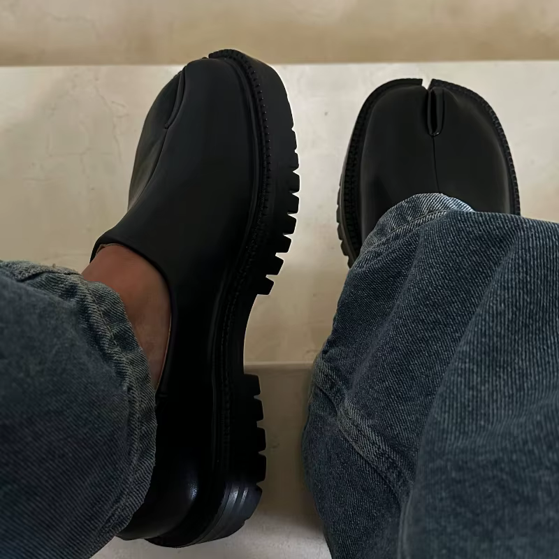 2025 Mocassins Tabi à plateforme épaisse pour femme