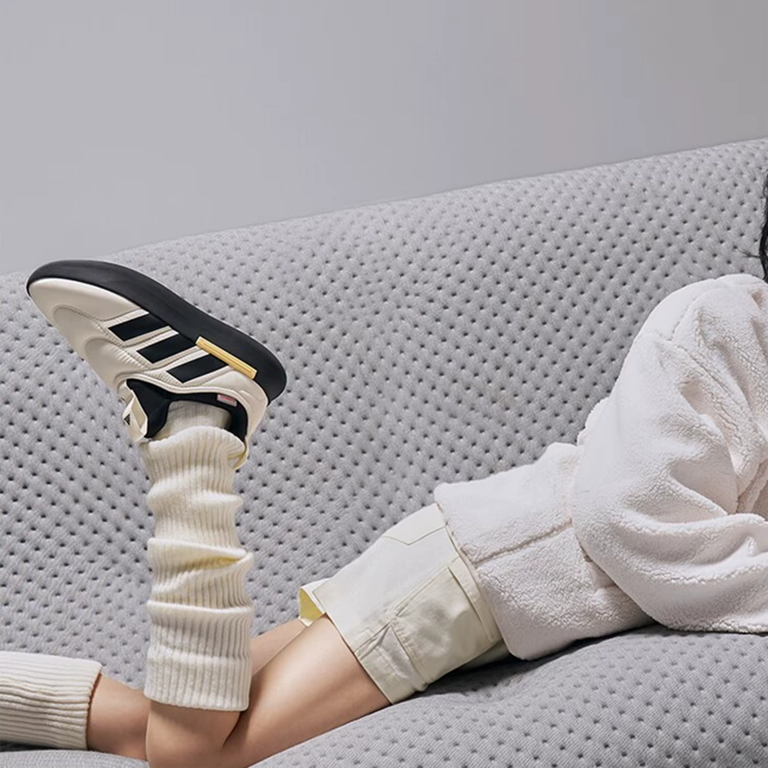 Adidas officiel véritable nouveau hommes et femmes confortable semelle épaisse chaussures décontractées chaudes et résistantes à l'usure JP7712