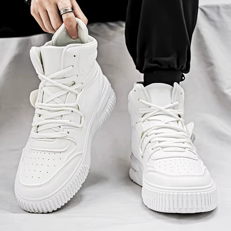 Baskets blanches pour hommes
