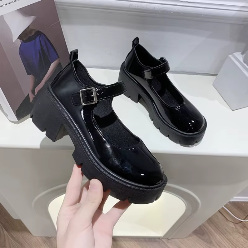 Chaussures Lolita japonaises à plateforme pour filles