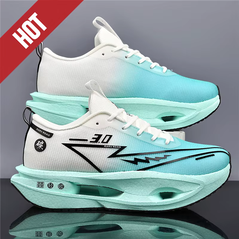Chaussures de course à pied avec plaque en carbone