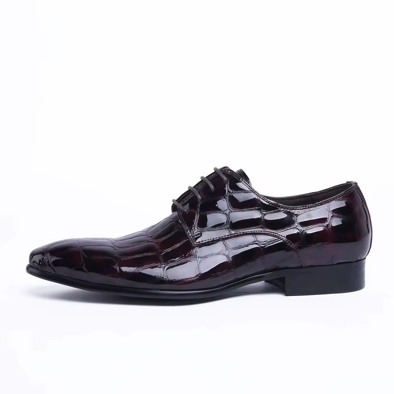 Chaussures en cuir de style européen pour hommes