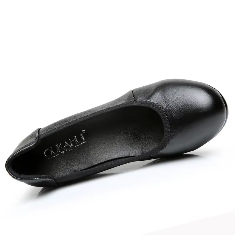 MVVJKESummer-Ballerines en Cuir group pour Femme