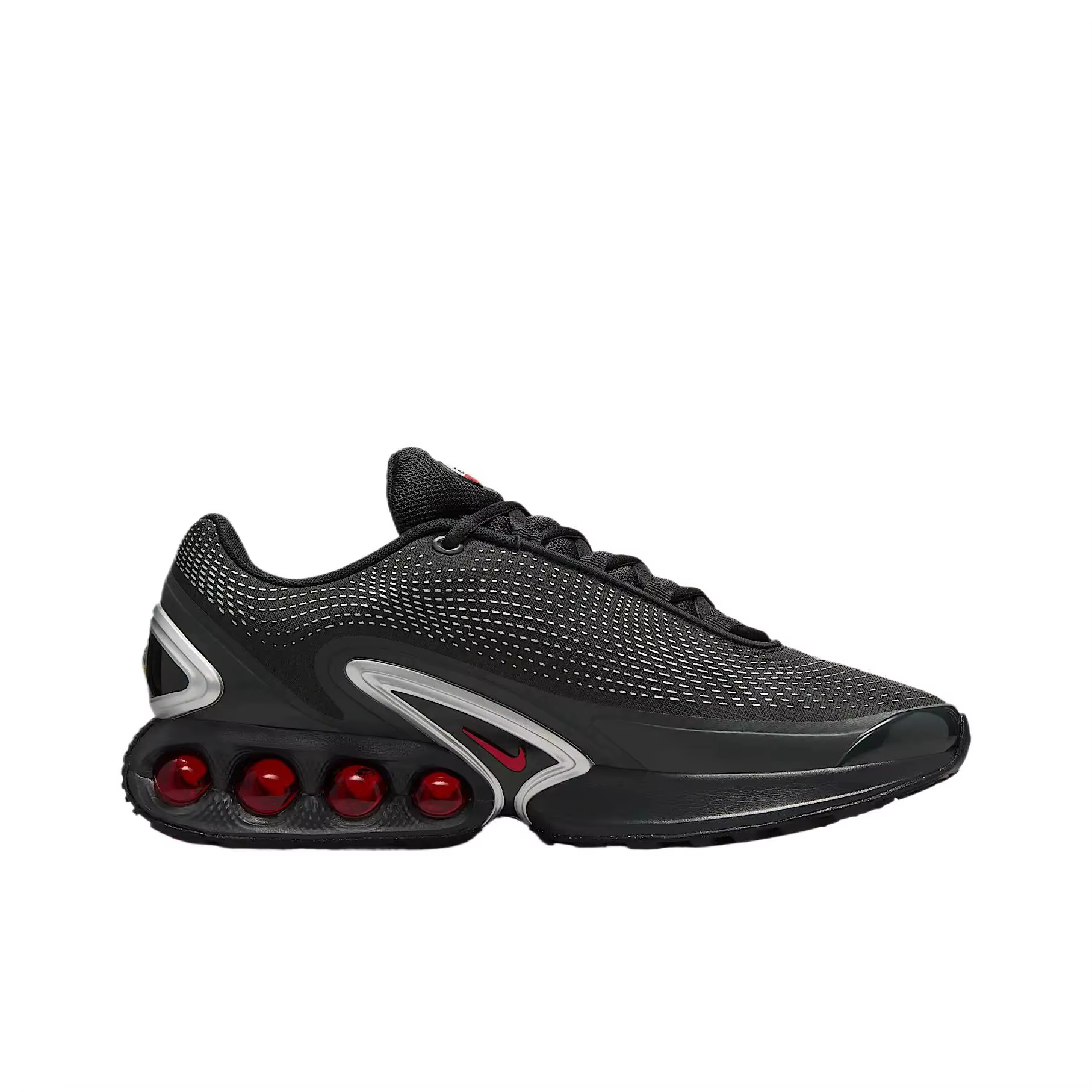 Nike Air Max Dn Low top Chaussures de course décontractées pour hommes Noir Rouge DV3337-016