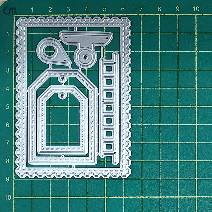 Accessoires de timbres-poste, matrices de Scrapbooking, cadre de matrices de découpe en métal, pochoirs pour Album de bricolage, carte en papier, matrices artisanales décoratives