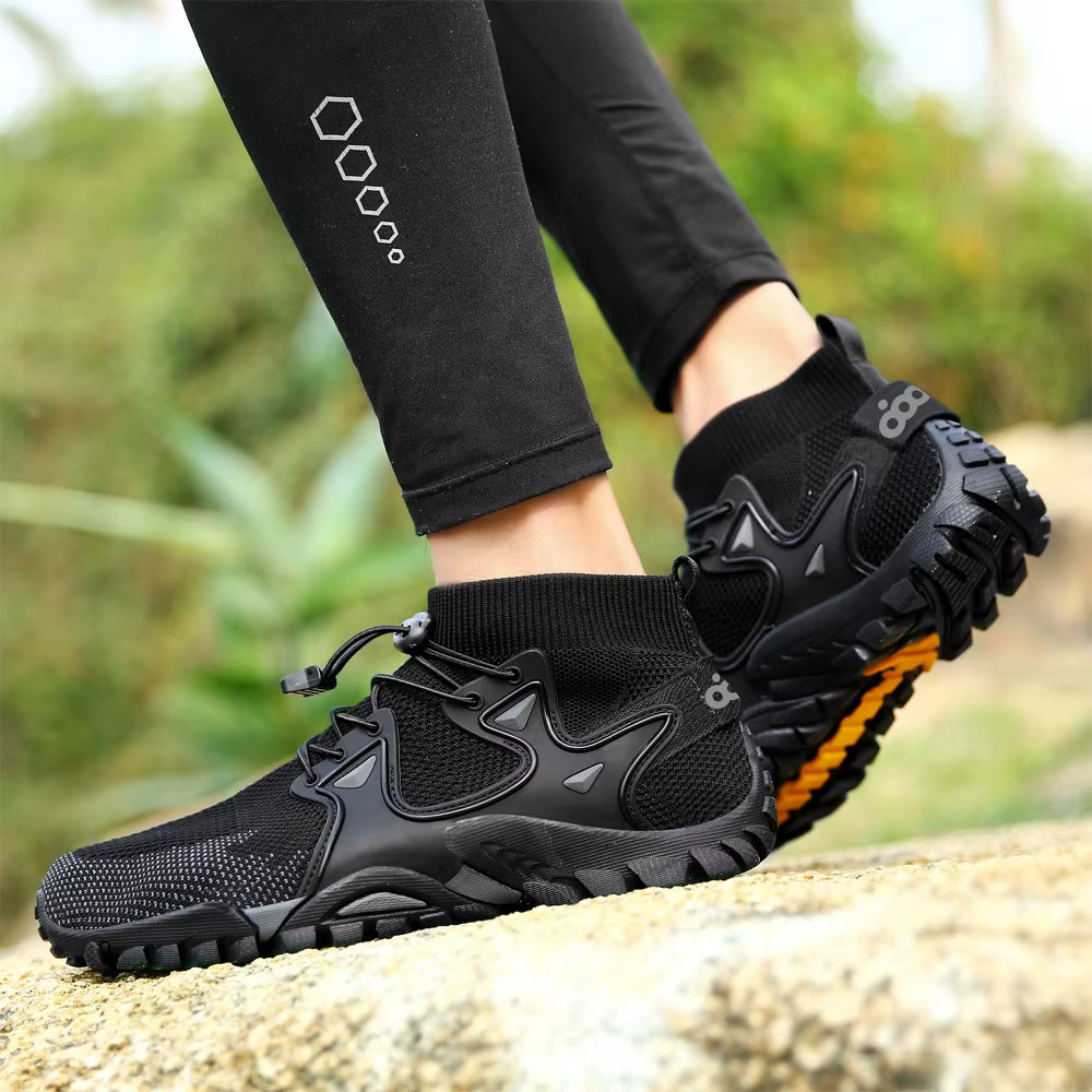 Oiaano homme noir chaussures été hommes décontracté plage en plein air eau respirant Trekking mode randonnée stabilité et confort Sport