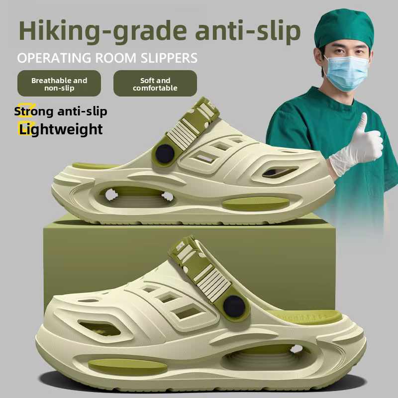 Chaussures d'été unisexes à semelles épaisses et perforées