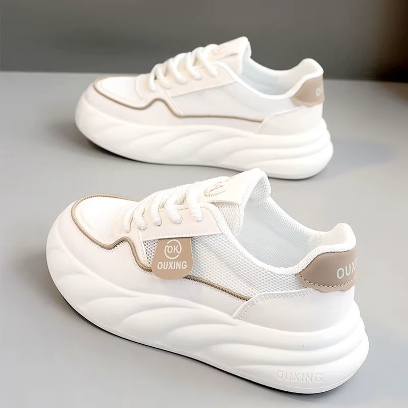 Nouvelles femmes rétro chaussures printemps plate-forme