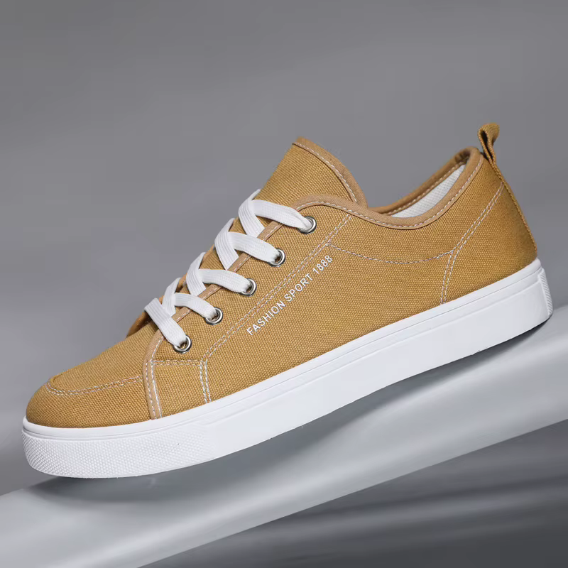 Chaussures en toile décontractées bleues pour hommes