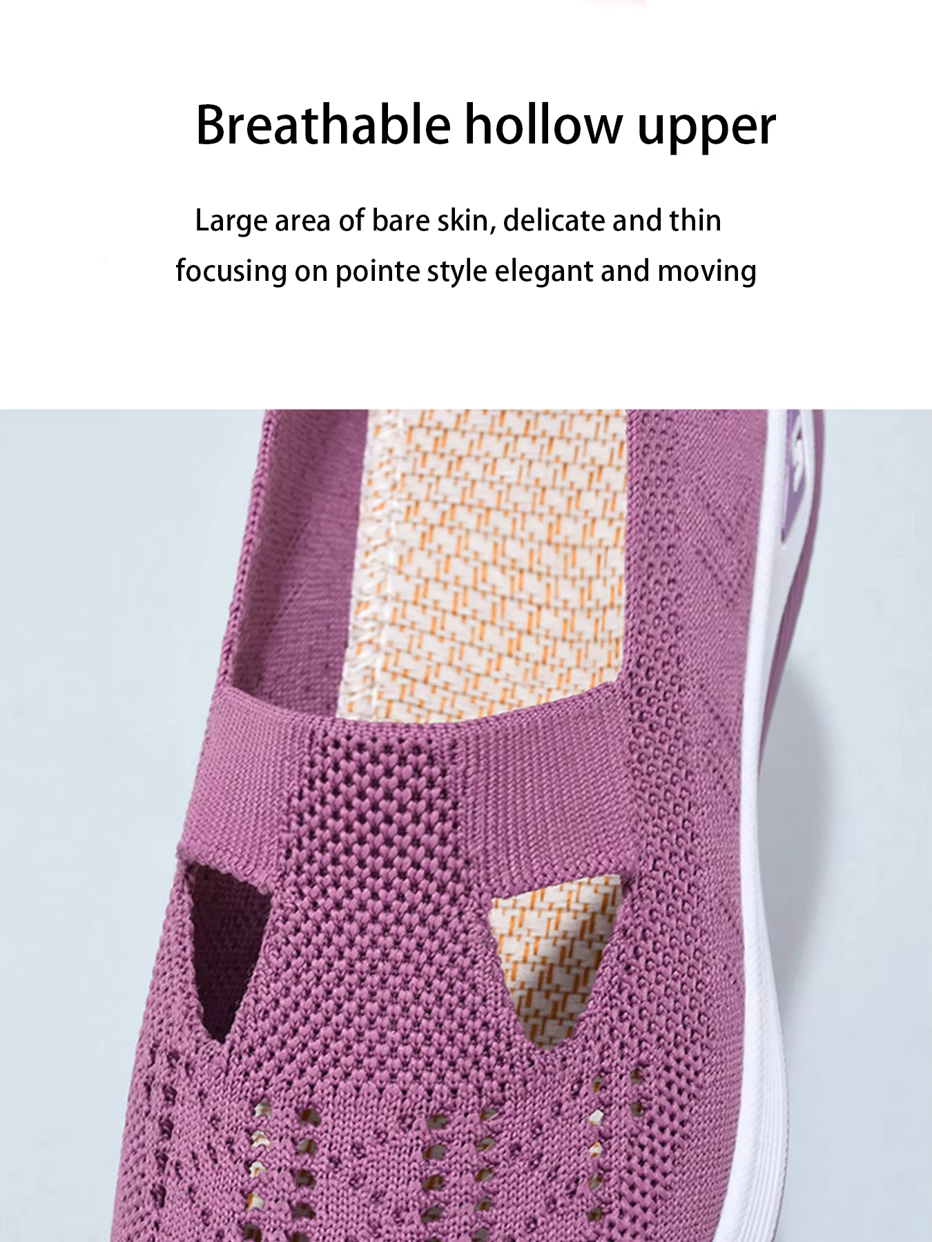 Chaussures pour femmes baskets respirantes de couleur unie