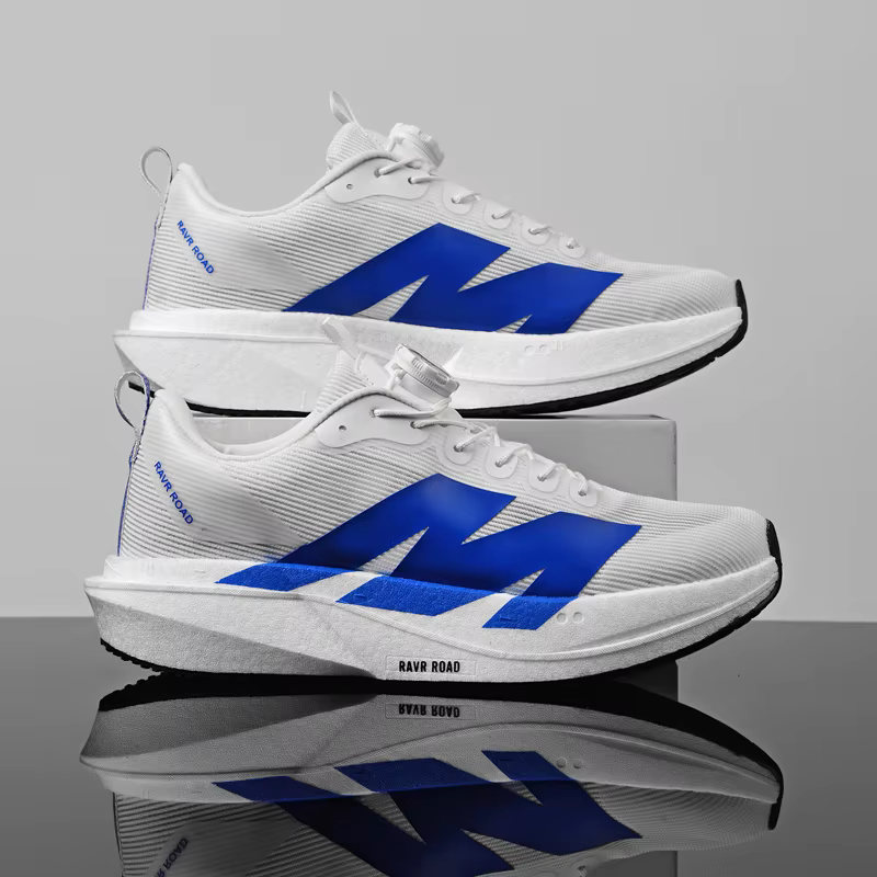 Chaussures de course pour hommes à boucle rotative