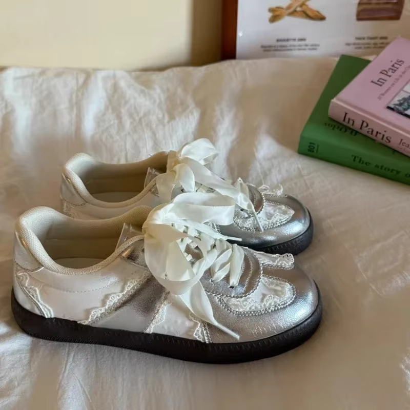 Rétro polyvalent femmes chaussure mode tempérament