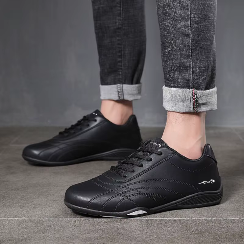 Chaussures de loisir à la mode en cuir pour hommes