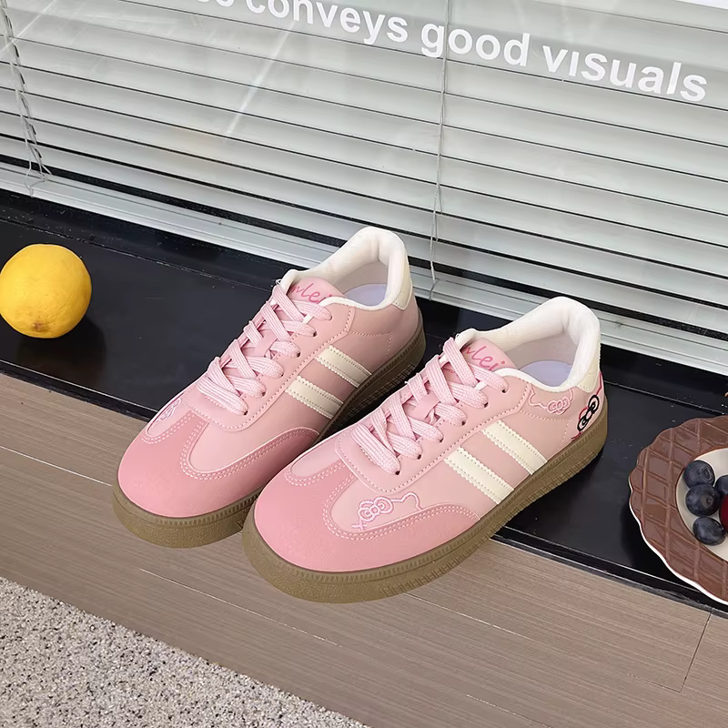 Baskets blanches chics de Style coréen pour femmes