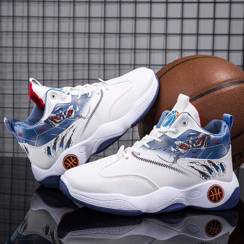 Soldes Exceptionnelles de la Saison : Chaussures de Basketball Montantes pour Hommes – Élégantes