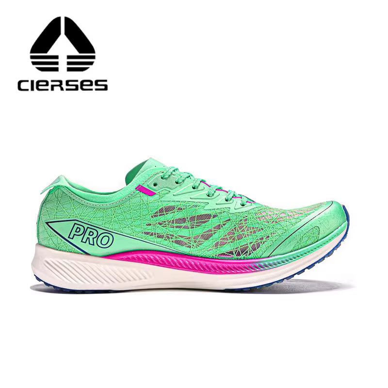 CLERSES Nouvelles chaussures de course à pied pour hommes avec plaque en carbone
