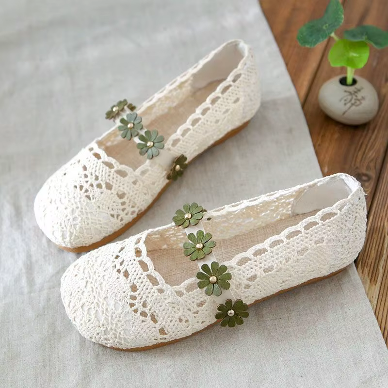 Chaussures d'été élégantes en maille d'air pour femmes