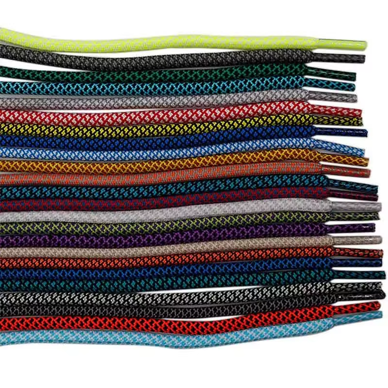 1 paire de lacets de chaussures ronds de 5MM