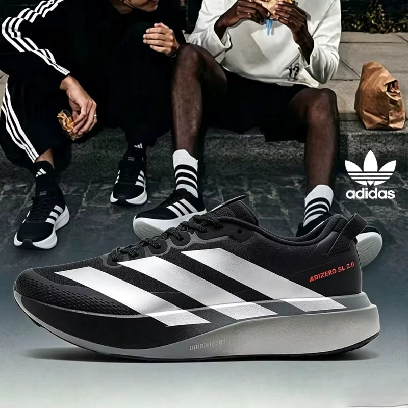 ADIDAS Authentic ADIZERO EVO SL Chaussures de course pour hommes Noir LIGHTSTRIKE PRO Semelle intermédiaire Torsion Plate KK0313 Livraison gratuite