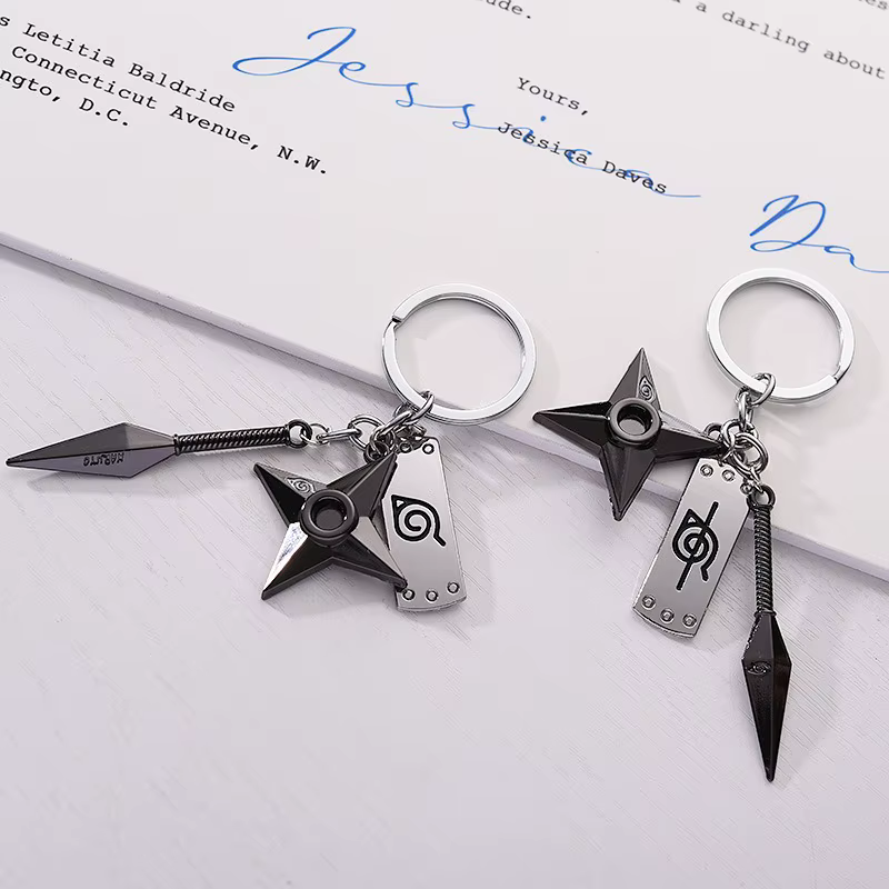 Bandai – porte-clés Anime Naruto, sac à dos de voiture, accessoires, bijoux pour femmes, cadeaux pour hommes