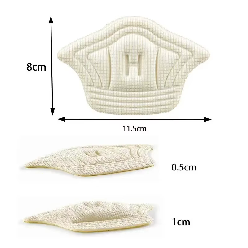 1/2/3/4 Paires de protections adhésives pour talons de baskets