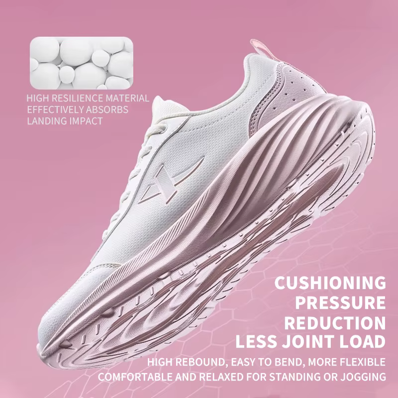 Xtep chaussure de course pour femmes soutien Yu Yi Fw amorti antichoc imperméable stabilité durabilité respirant baskets 875418110055