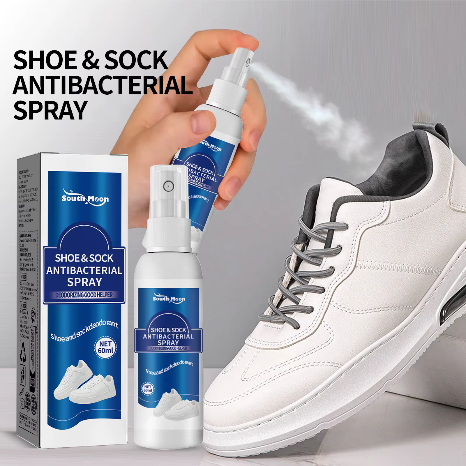 Spray anti-odeur pour chaussures