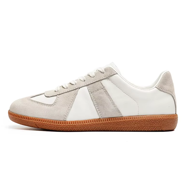 Chaussures pour hommes baskets de créateur 2025 automne mode rétro à lacets étudiant femmes formateurs en cuir