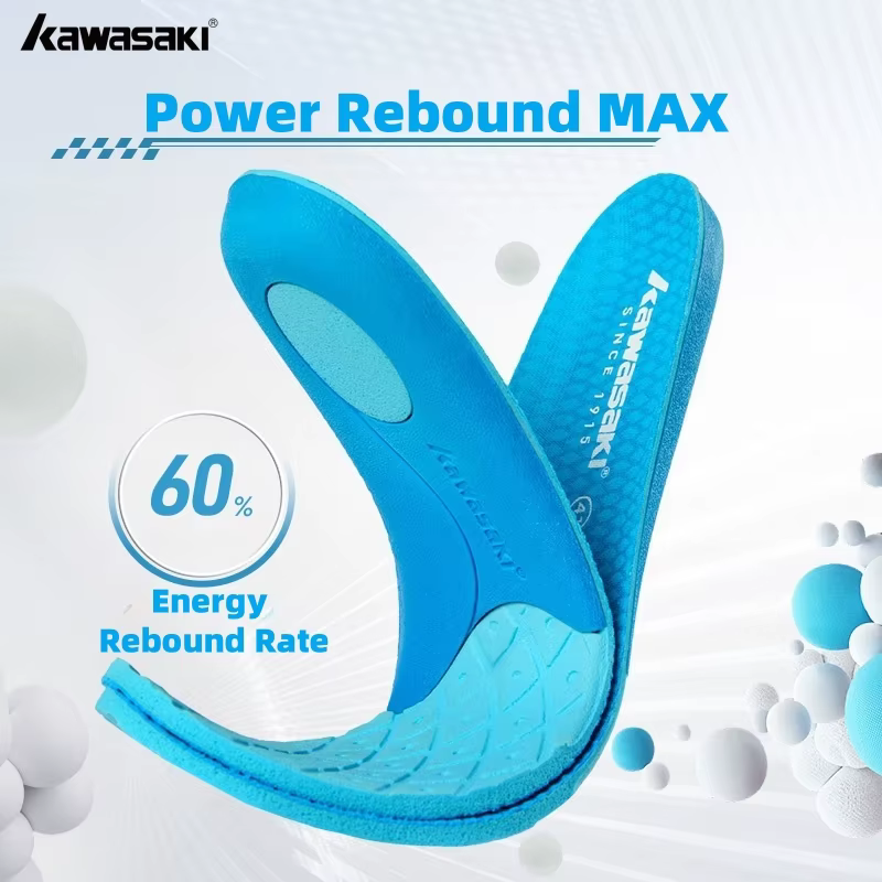 Kawasaki semelles intérieures de sport pour chaussures KK-S1003 respirant haute élasticité course amorti femmes hommes