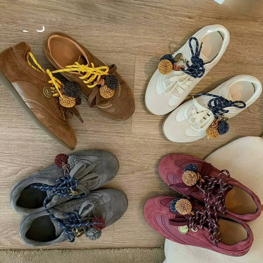 Chaussures Décontractées Sportives à Semelle Plate pour Femmes