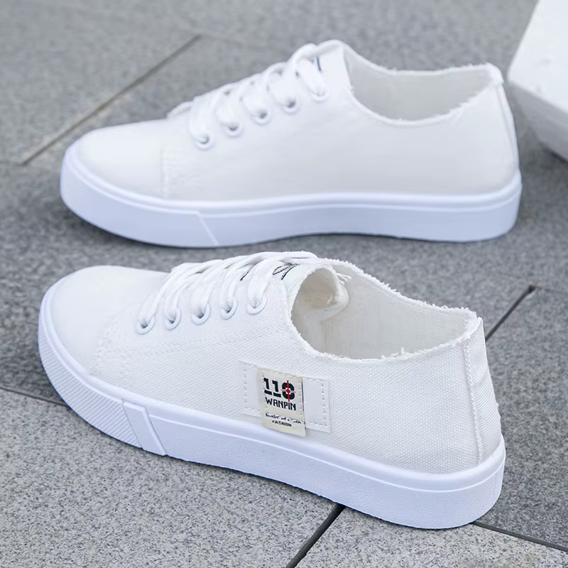 Baskets Basses en Denim pour Femme