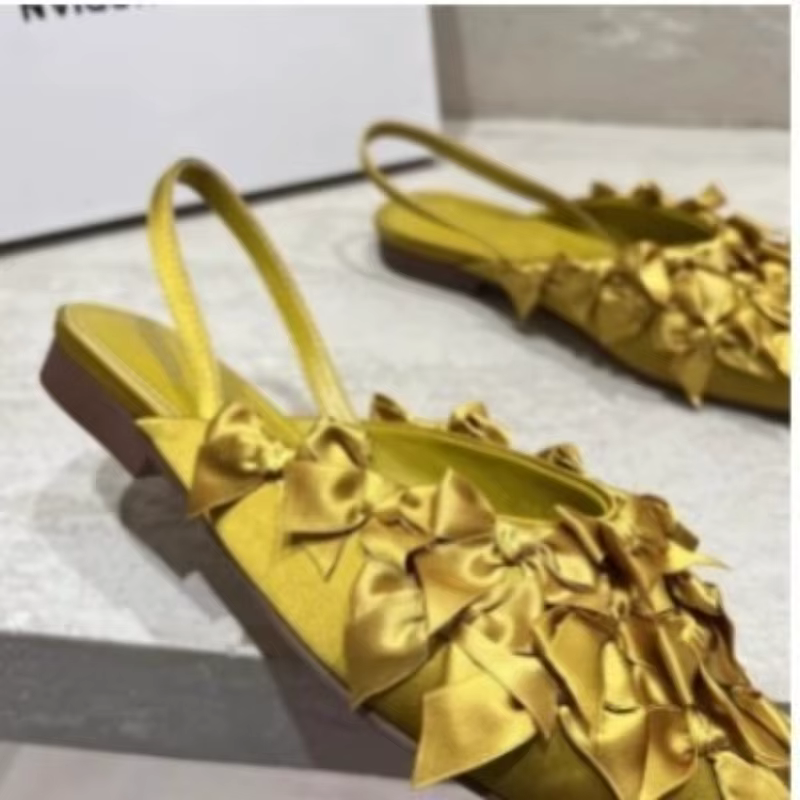 Mode française femmes chaussure été nouveau pointu