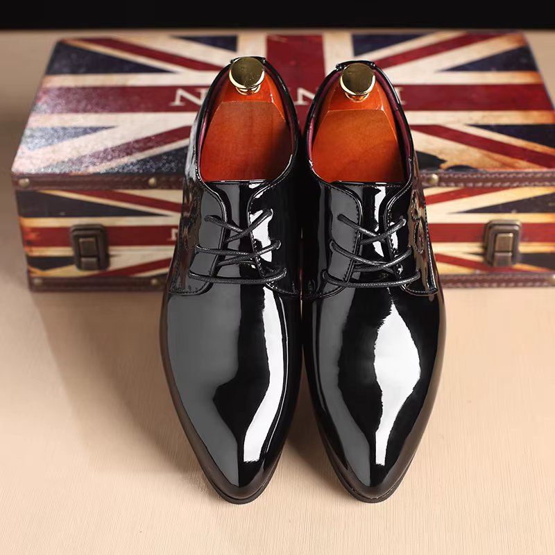 Hommes mode classique fête de mariage Derby chaussures