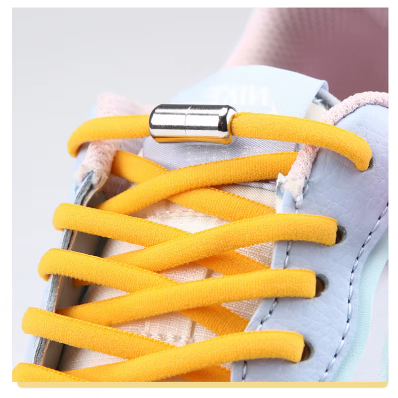Lacets élastiques baskets Options colorées sans cravate lacet pour sport