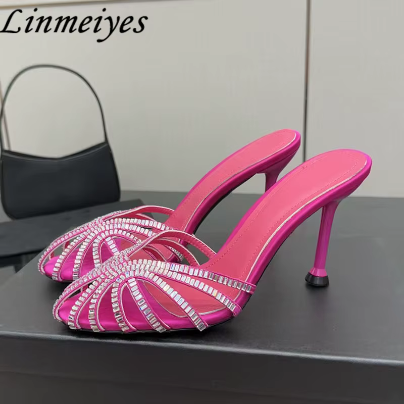 Pantoufles Sexy à talons hauts pour femmes