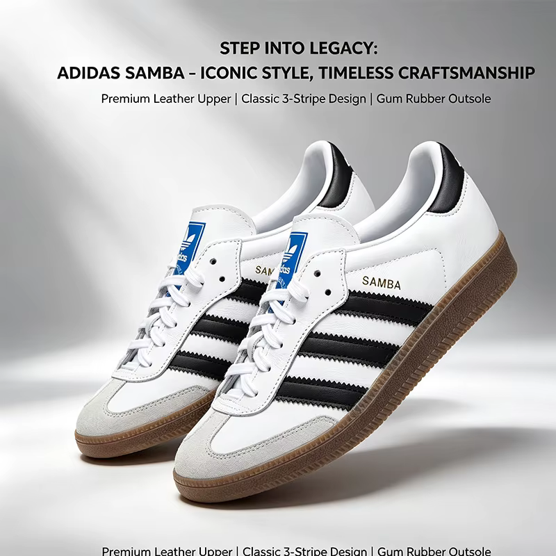 Samba Adidas Original Chaussures pour hommes et femmes OG Low Sneakers