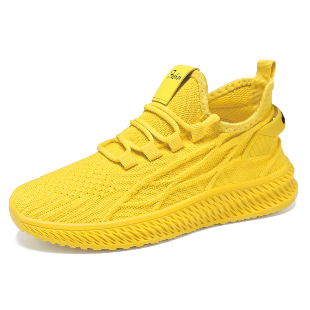 Baskets jaunes pour femmes