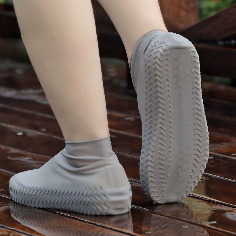 Couvre-chaussures imperméables réutilisables en silicone