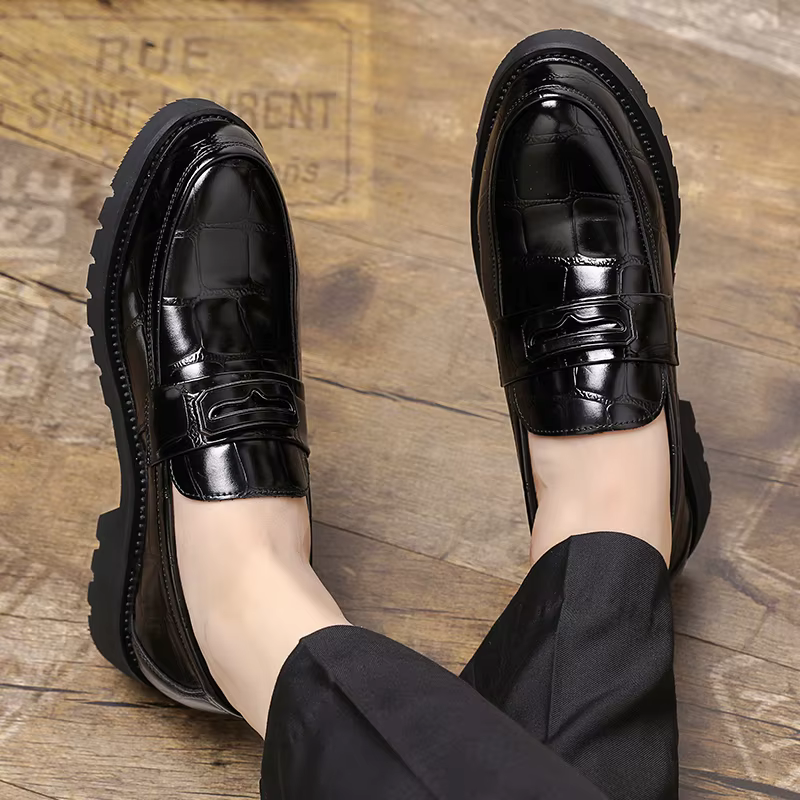 Chaussures provoqué rétro pour hommes