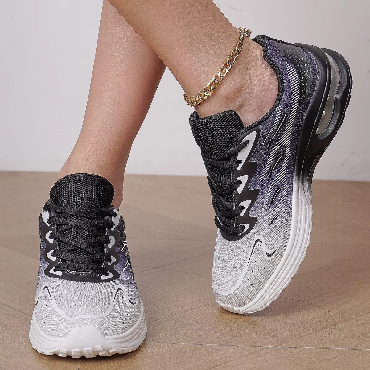 Encounaker-Chaussures de marche en maille à coussin d'air pour femmes