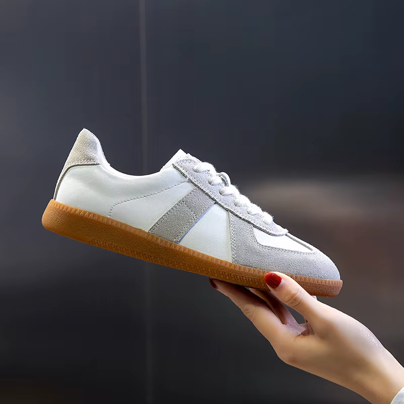 AIYUQI Baskets pour femmes 2026 Nouveauté en cuir véritable Chaussures décontractées plates de printemps