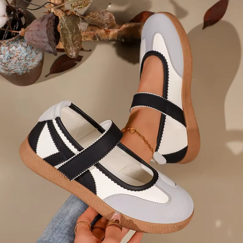 Baskets décontractées grande taille pour femmes 2026 – Nouvelles chaussures de marche à enfiler printemps-automne à