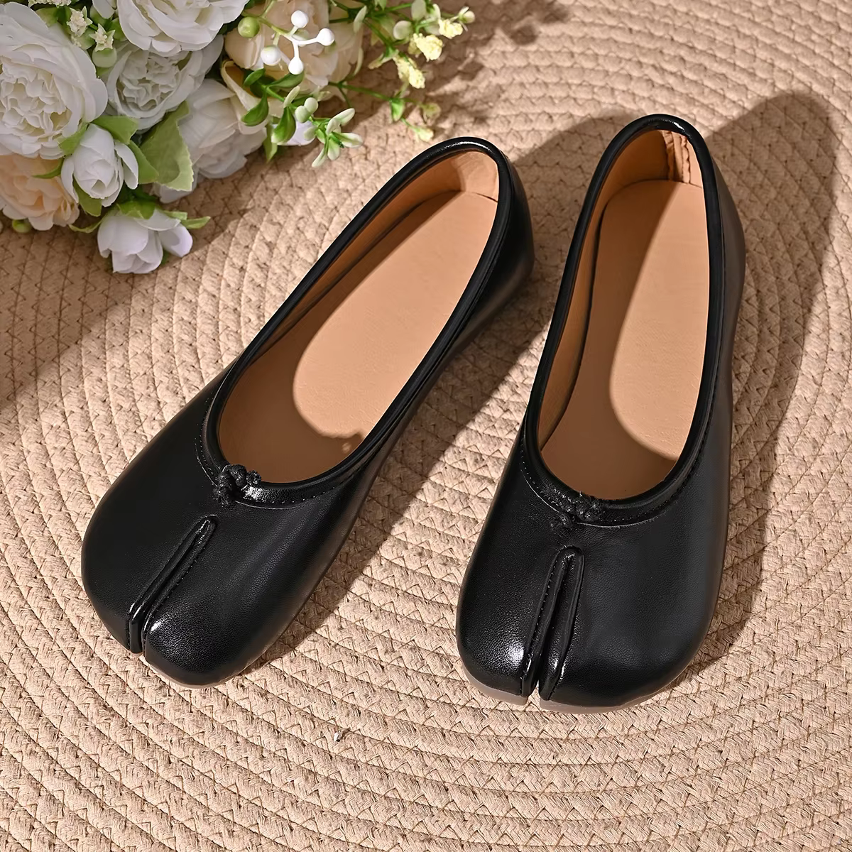 Chaussures Tabi Ninja de style japonais pour femme