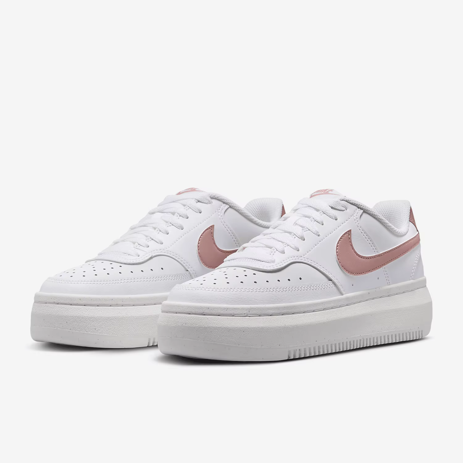 Nike officiel véritable Court Vision Alta femmes baskets décontractées à semelle épaisse DZ5394-102