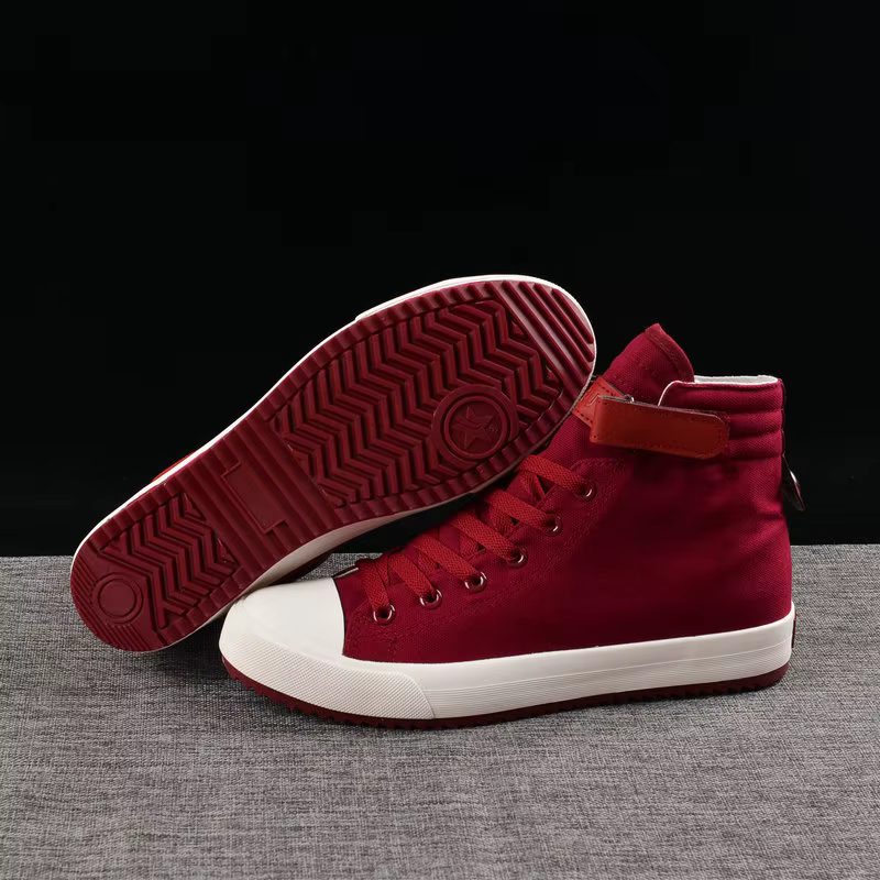 Baskets montantes en toile pour hommes