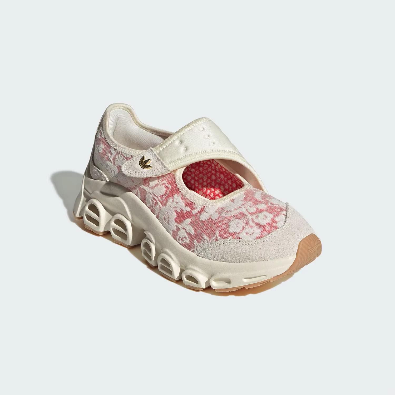 Adidas véritable Originals chaussures décontractées imprimées découpées pour femmes JS1327