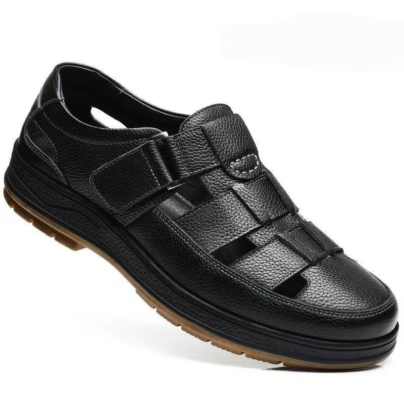 Chaussures d'été en cuir pour hommes