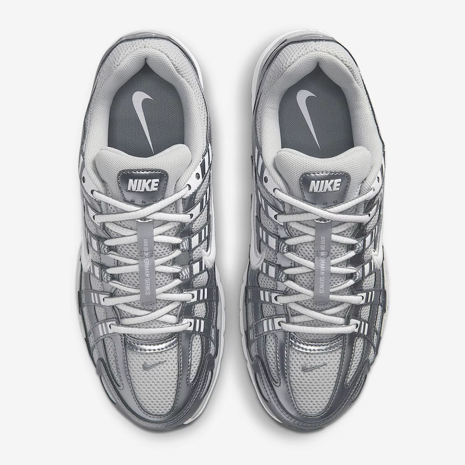 Nike Originals P-6000 Chaussures de sport décontractées basses à lacets résistantes à l'usure pour femmes IO3496-001